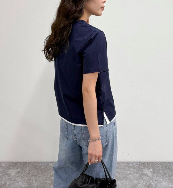 fredy emue「ハートFR刺繍ヘンリーTシャツ」|Tシャツ・カットソー|