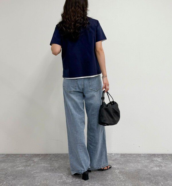 fredy emue「ハートFR刺繍ヘンリーTシャツ」|Tシャツ・カットソー|