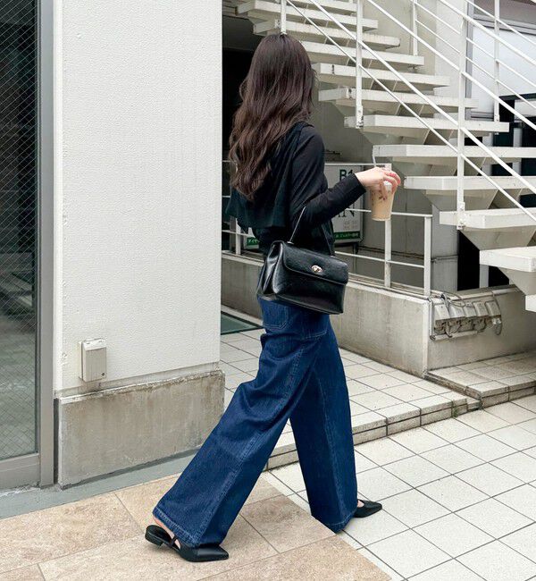 fredy emue「ライトオンスデニムベイカーイージーパンツ」|デニム|