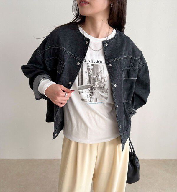 fredy emue「シアーphotoロンTシャツ」|Tシャツ・カットソー|