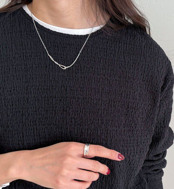 fredy emue「ラウンドヘムカットブラウス」|Tシャツ・カットソー|