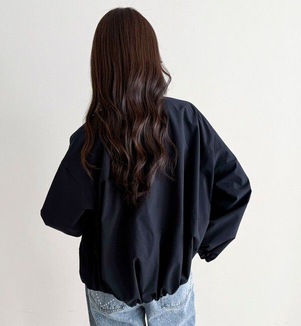 fredy emue「2WAYノーカラー撥水サーブルクロスブルゾン」|ブルゾン・スタジャン|