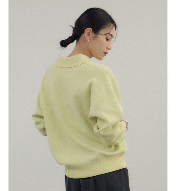 SALON adam et rope'「クレープスウェットライクポロプルオーバー」|スウェット・ジャージ|