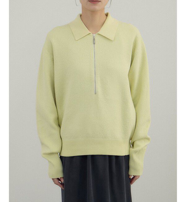 SALON adam et rope'「クレープスウェットライクポロプルオーバー」|スウェット・ジャージ|