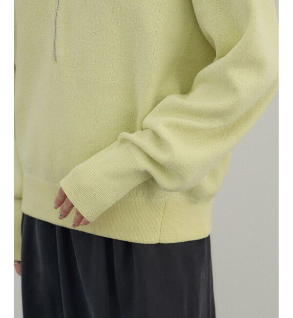 SALON adam et rope'「クレープスウェットライクポロプルオーバー」|スウェット・ジャージ|