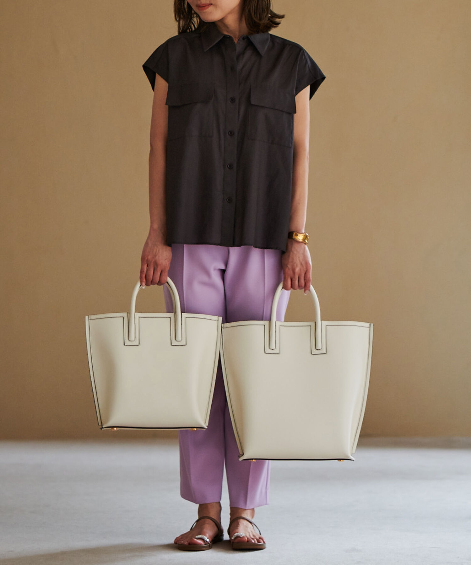 E'POR「【E'POR】【A4対応】【一部直営店舗・WEB限定】LIMITED MODEL Ree Large（リー）【雑誌掲載】」|トートバッグ|