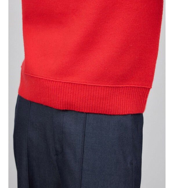 ROPE「接結ウールドットボタンハイネックニット/イージーケア」|ニット・セーター|