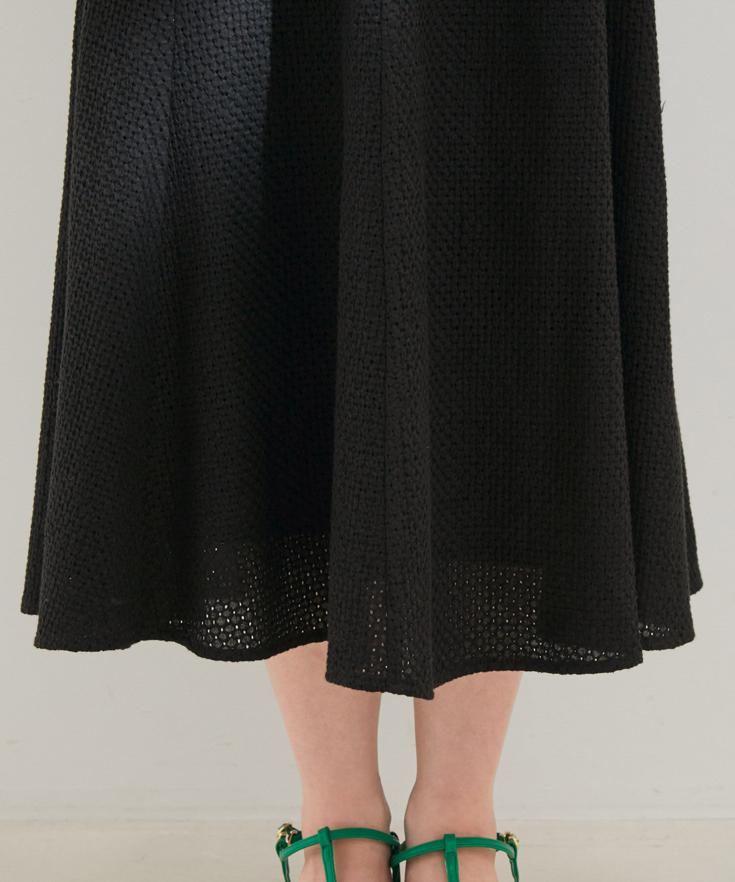 VIS「【セットアップ対応】幾何学レースマーメイドスカート」|スカート|