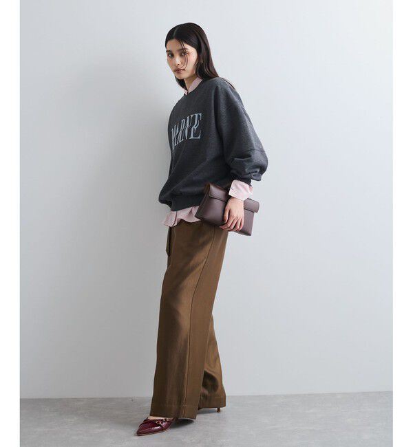 VIS「【新色追加】【選べる4色】裏毛スウェットプルオーバー」|スウェット・ジャージ|