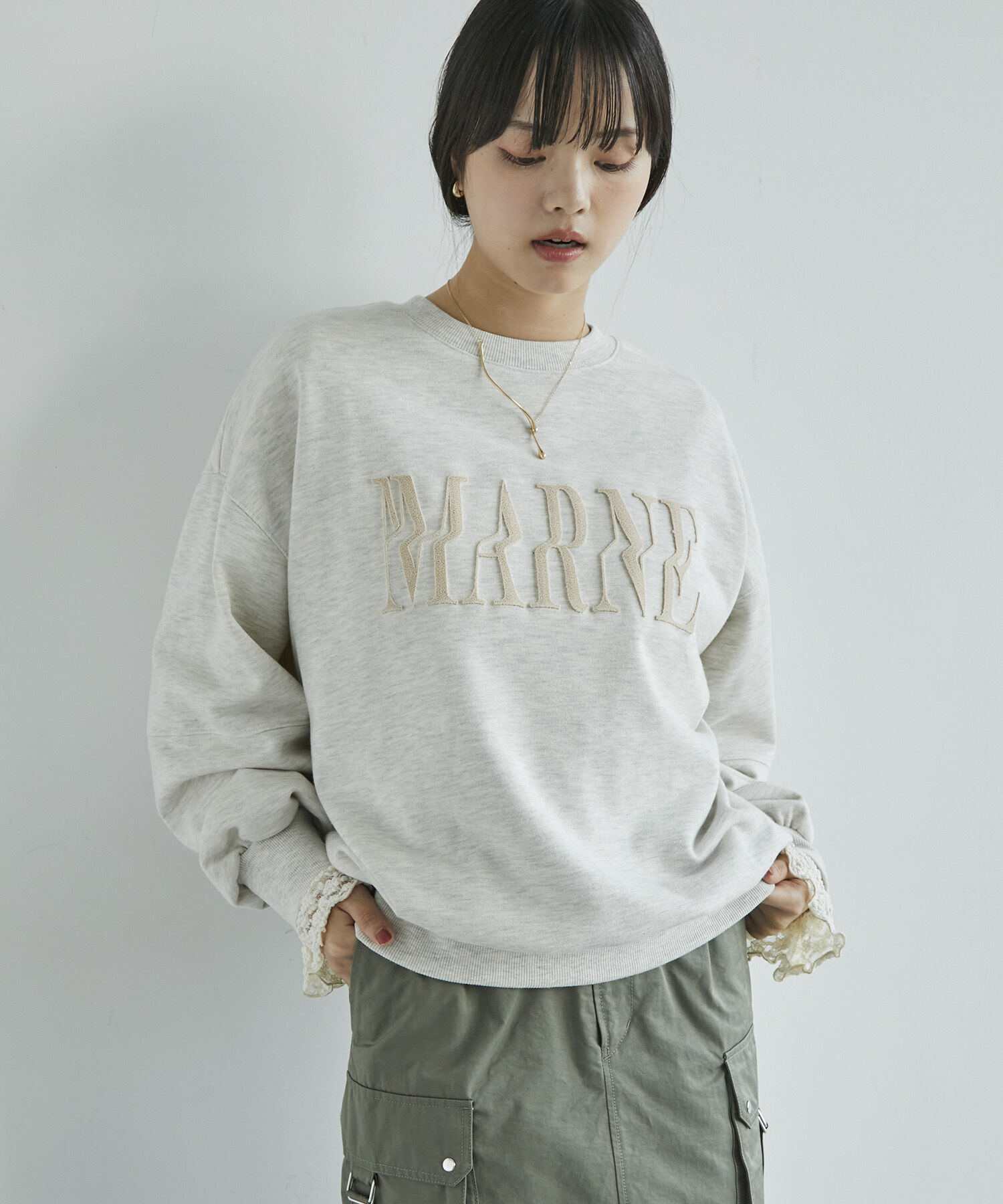 VIS「【新色追加】【選べる4色】裏毛スウェットプルオーバー」|スウェット・ジャージ|