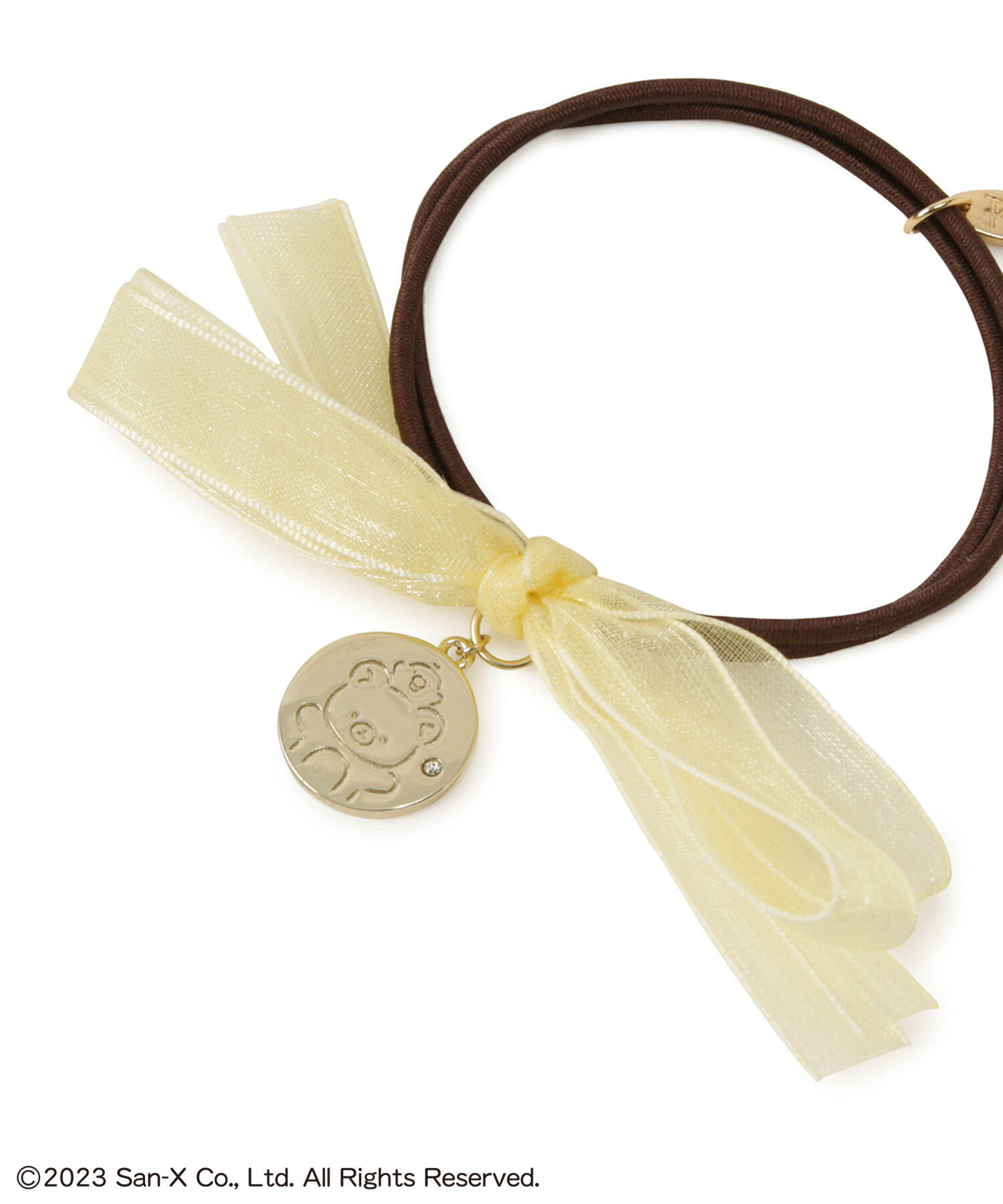 ROPE PICNIC PASSAGE「【Rilakkuma(リラックマ) 】meets ROPE' PICNIC/オーガンジーヘアポニー」|ヘアゴム・シュシュ|