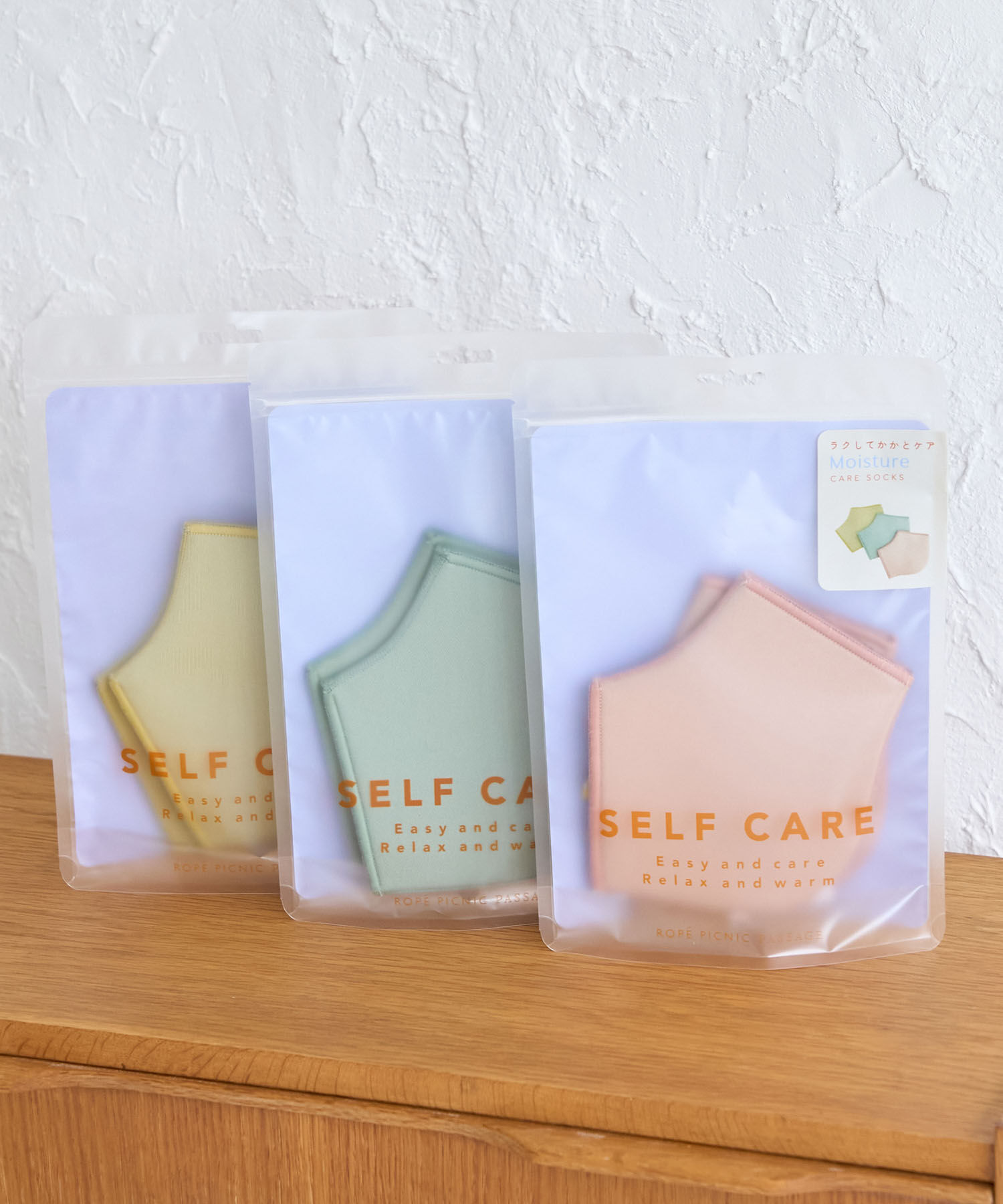 ROPE PICNIC PASSAGE「SELF CARE/かかとソックス」|ソックス|