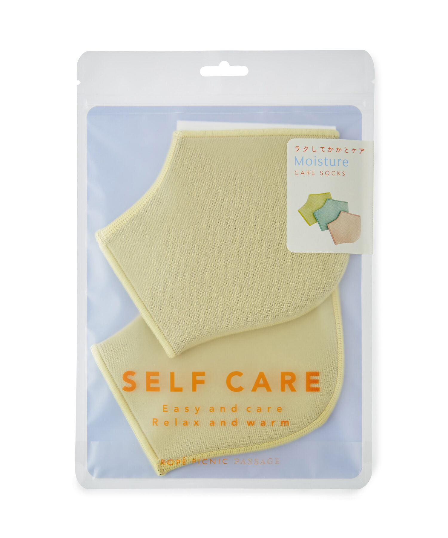 ROPE PICNIC PASSAGE「SELF CARE/かかとソックス」|ソックス|