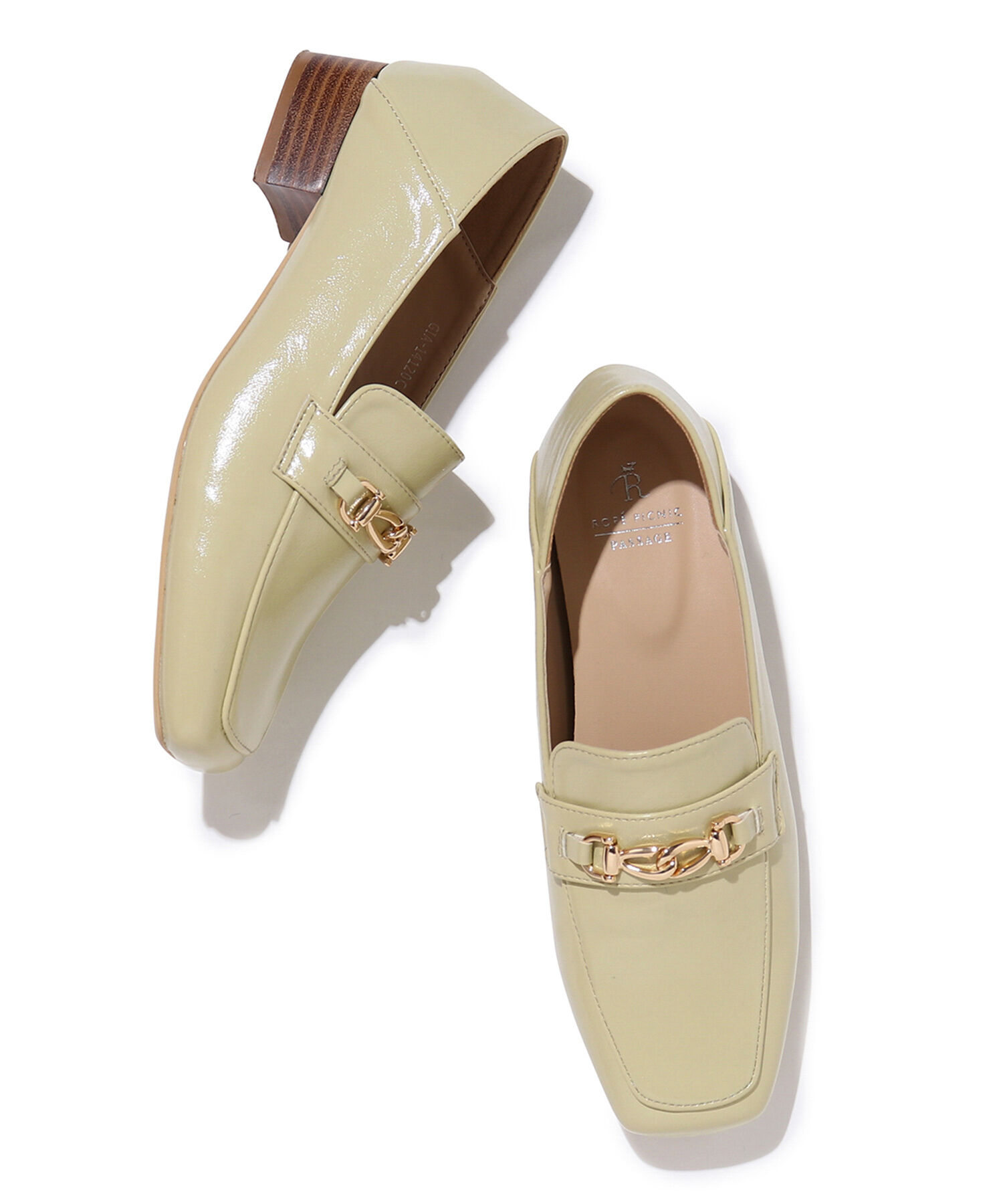 ROPE PICNIC PASSAGE「スクエアトゥビットローファーバブーシュ」|ローファー|