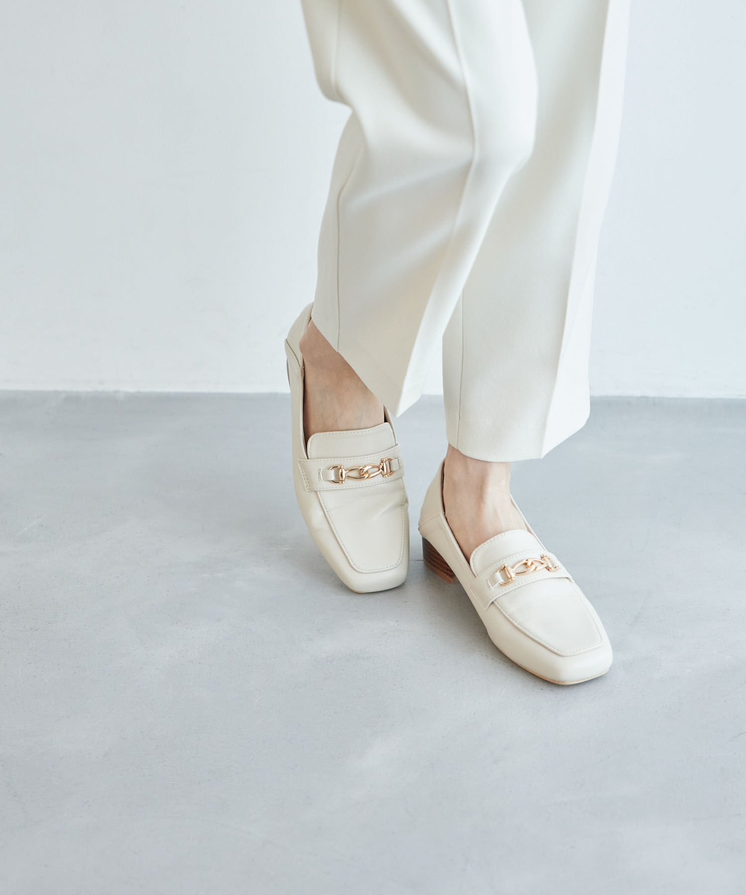 ROPE PICNIC PASSAGE「スクエアトゥビットローファーバブーシュ」|ローファー|キナリ(16)