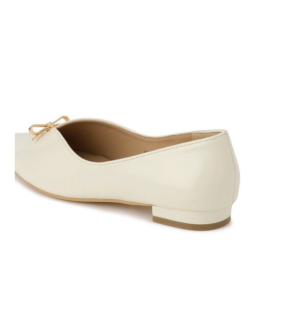 ROPE PICNIC PASSAGE「メタルリボンＶカットフラットパンプス」|パンプス|