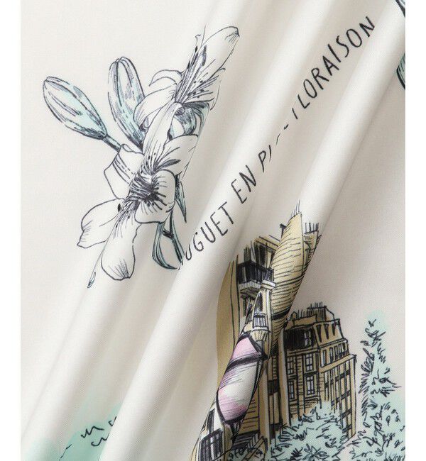 ROPE PICNIC PASSAGE「シティーパターンスカーフ 90cm」|バンダナ・スカーフ|