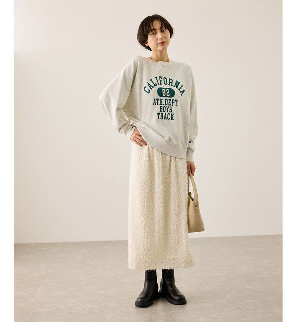 Rope&rsquo;Picnic「【Champion/チャンピオン別注】アソートロゴスウェットプルオーバー/リンクコーデ」|スウェット・ジャージ|