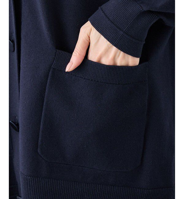 Rope&rsquo;Picnic「Vネックミドル丈フォルムカーディガン」|カーディガン|