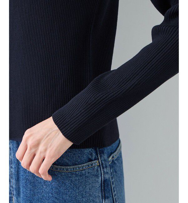 Rope&rsquo;Picnic「スクエアネックリブニット」|ニット・セーター|