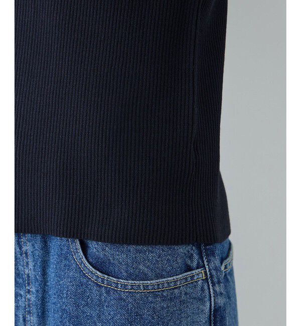 Rope&rsquo;Picnic「スクエアネックリブニット」|ニット・セーター|