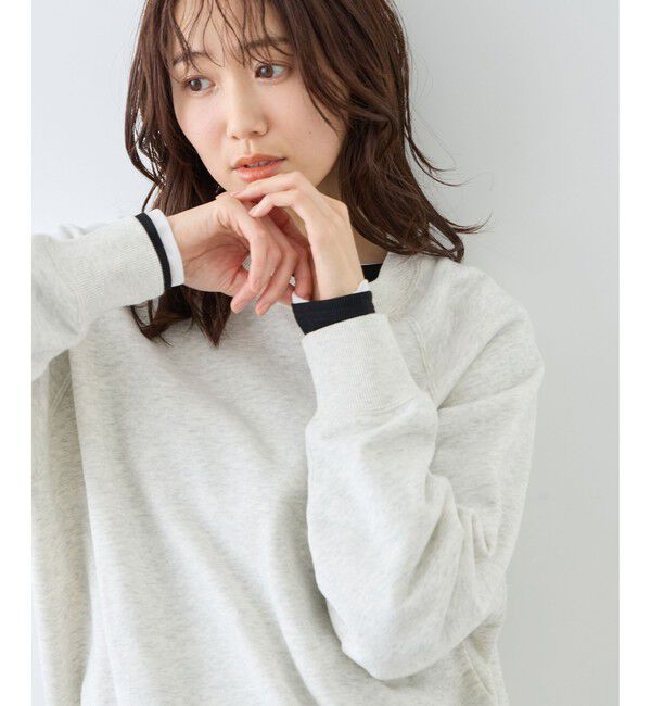 Rope&rsquo;Picnic「レイヤード風シアーロングスリーブTシャツ」|Tシャツ・カットソー|