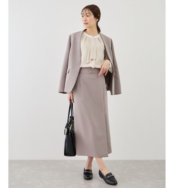 Rope&rsquo;Picnic「【WEB限定サイズ】配色アソートボウタイフウブラウス」|シャツ・ブラウス|