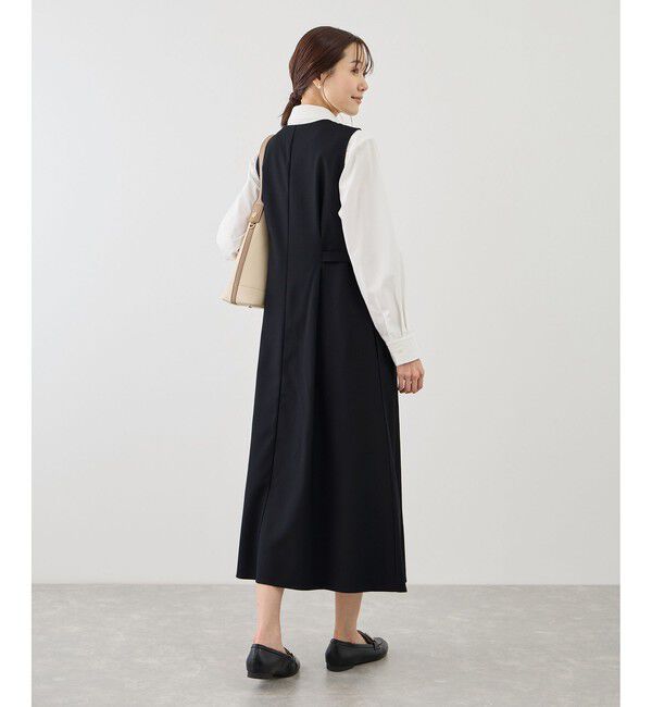 Rope&rsquo;Picnic「ウエストタックジャンパースカート」|ワンピース|