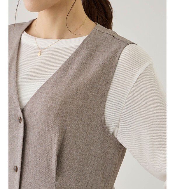 Rope&rsquo;Picnic「ウエストタックジャンパースカート」|ワンピース|