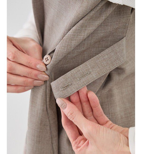 Rope&rsquo;Picnic「ウエストタックジャンパースカート」|ワンピース|