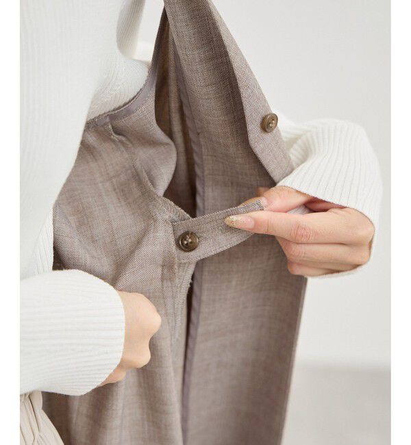 Rope&rsquo;Picnic「ウエストタックジャンパースカート」|ワンピース|