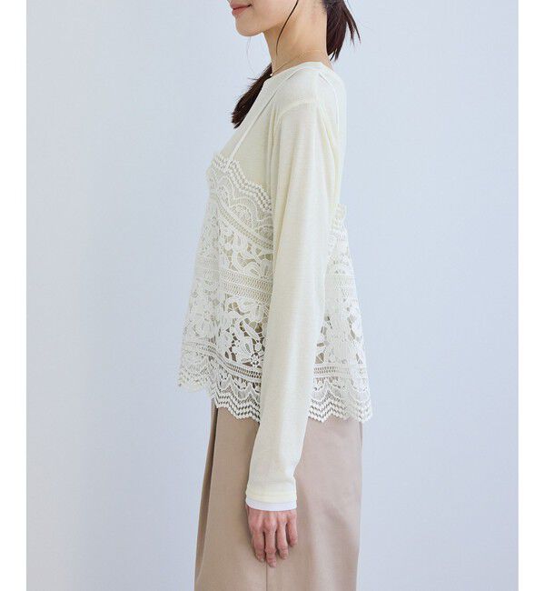 Rope&rsquo;Picnic「ケミカルレースビスチェ」|キャミソール|