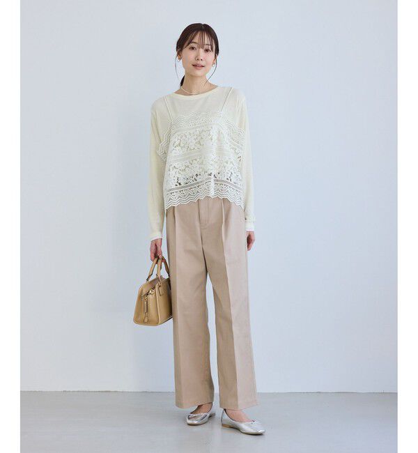 Rope&rsquo;Picnic「ケミカルレースビスチェ」|キャミソール|