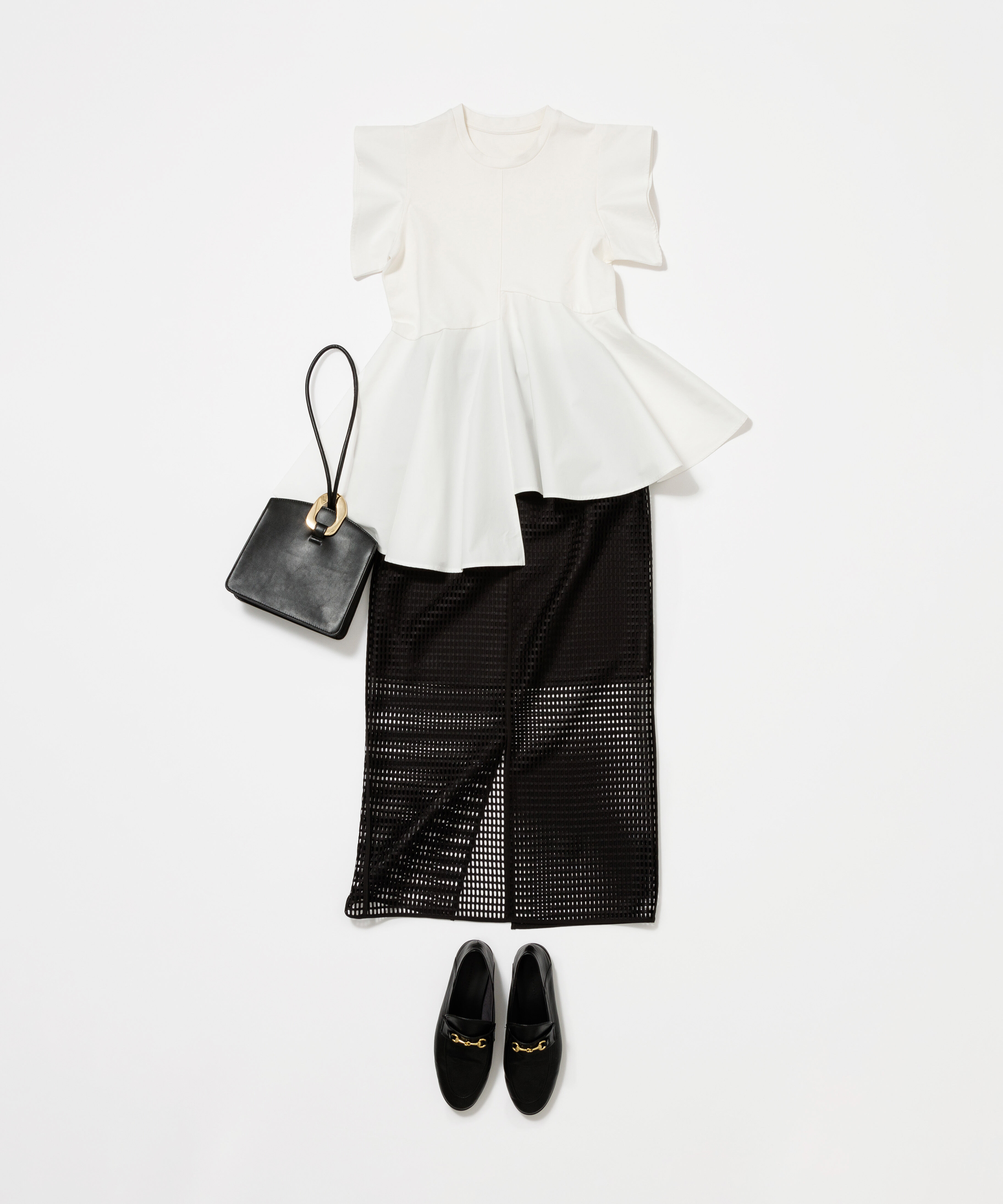 ADAM ET ROPE'「【サステナブル】ソフトビットローファー」|ローファー|