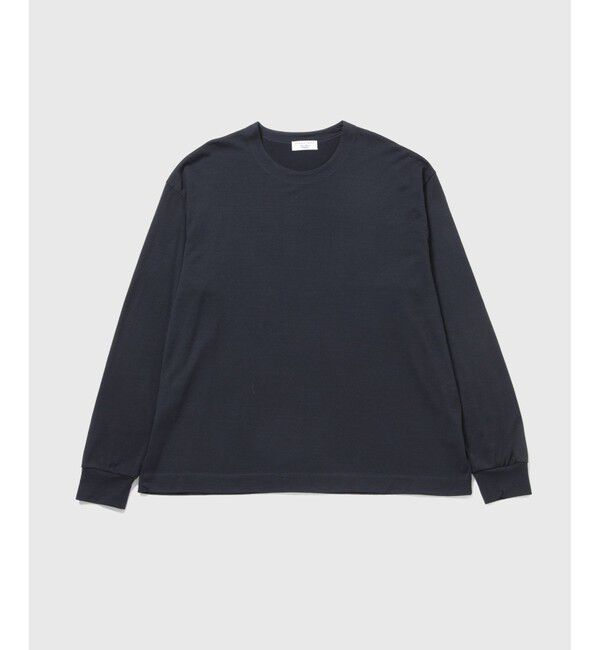 ADAM ET ROPE'「【NIKKE】ウール天竺 ロングスリーブ ニットT」|Tシャツ・カットソー|