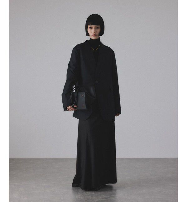 ADAM ET ROPE'「LIMONTAノーカラーダウンジャケット」|ダウン|