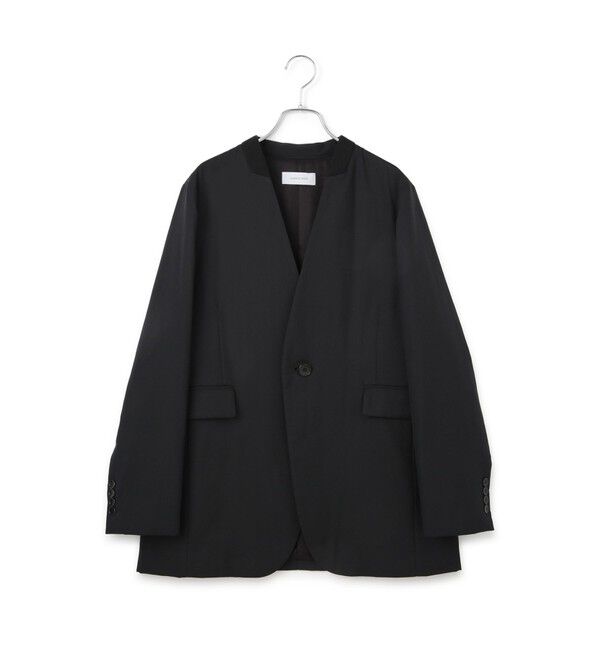 ADAM ET ROPE'「LIMONTAノーカラーダウンジャケット」|ダウン|