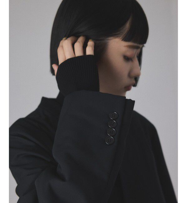 ADAM ET ROPE'「LIMONTAノーカラーダウンジャケット」|ダウン|