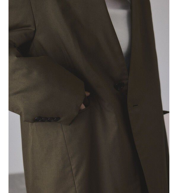 ADAM ET ROPE'「LIMONTAノーカラーダウンジャケット」|ダウン|