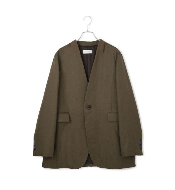 ADAM ET ROPE'「LIMONTAノーカラーダウンジャケット」|ダウン|