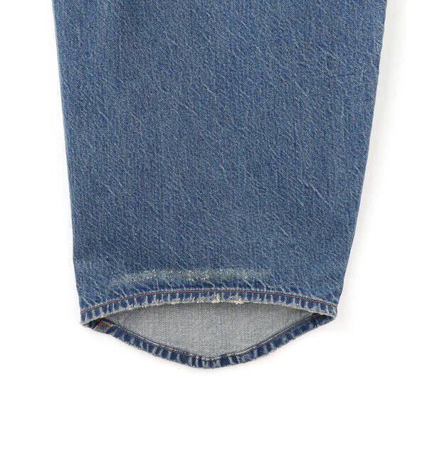 ADAM ET ROPE'「【サステナブル】ロングタブベルトデニム」|デニム|