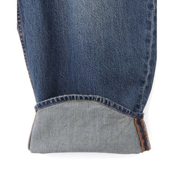 ADAM ET ROPE'「【サステナブル】ロングタブベルトデニム」|デニム|