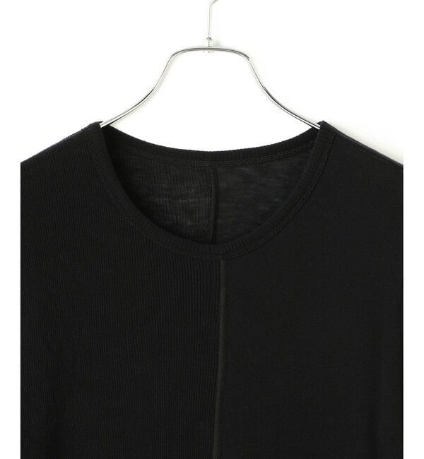 ADAM ET ROPE'「リブコンビロンT」|Tシャツ・カットソー|