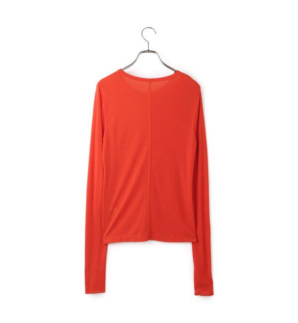 ADAM ET ROPE'「リブコンビロンT」|Tシャツ・カットソー|