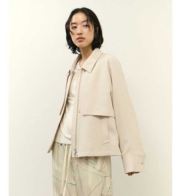 ADAM ET ROPE'「【サステナブル】アンブレラヨークブルゾン」|ブルゾン・スタジャン|