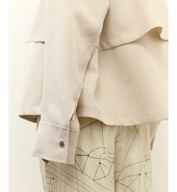 ADAM ET ROPE'「【サステナブル】アンブレラヨークブルゾン」|ブルゾン・スタジャン|