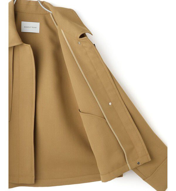 ADAM ET ROPE'「【サステナブル】アンブレラヨークブルゾン」|ブルゾン・スタジャン|