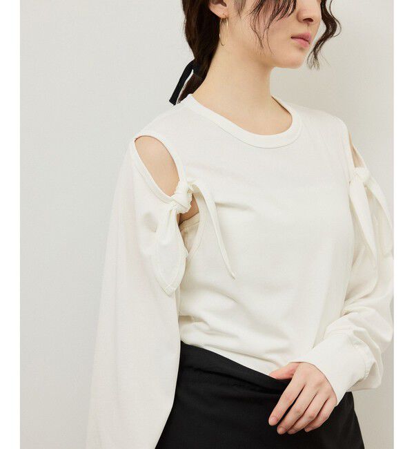ADAM ET ROPE'「2WAYノットプルオーバー」|Tシャツ・カットソー|