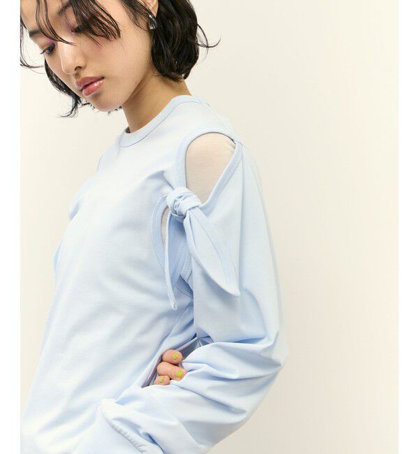 ADAM ET ROPE'「2WAYノットプルオーバー」|Tシャツ・カットソー|