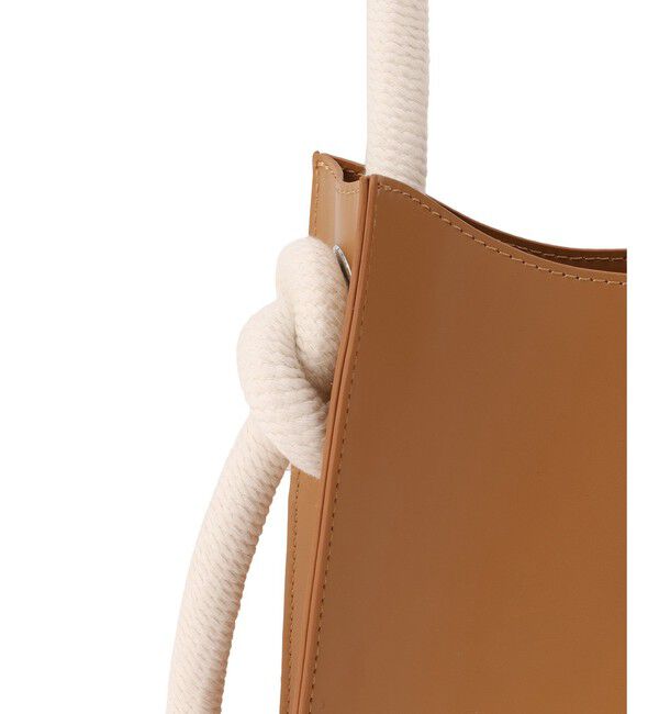 ADAM ET ROPE'「ノットデザインショルダーバッグ」|ショルダー・メッセンジャー|